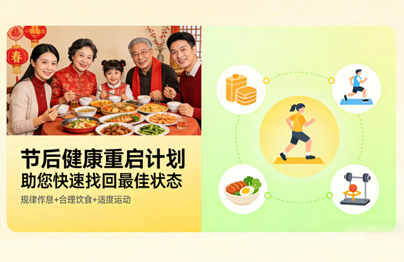 节后“健康重启”计划：给忙碌的您和您的客户